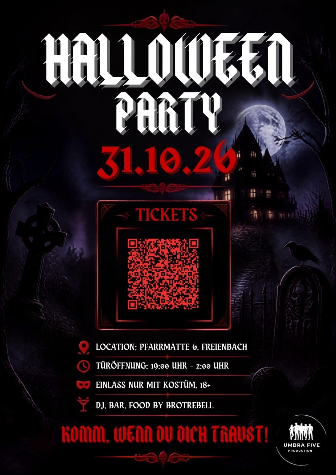 Halloween Party 2026 – Eventbild